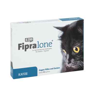 Fipralone 50 mg Lösung zur, zum auftropf.f.katzen veterinär  4 stk von O'ZOO GmbH PZN 11360782