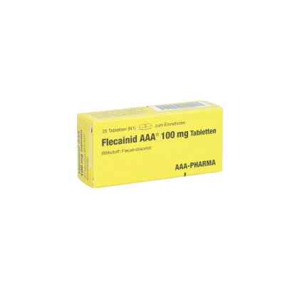 Flecainid Aaa 100 mg Tabletten 20 stk von AAA - Pharma GmbH PZN 00459158