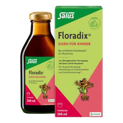 Floradix Eisen für Kinder Tonikum 250 ml von SALUS-HAUS GMBH&CO. KG PZN 05517423