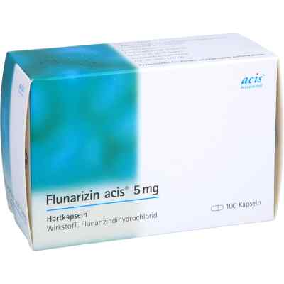 Flunarizin acis 5 mg Hartkapseln 100 stk von MIBE GmbH Arzneimittel PZN 08535829