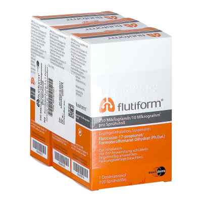 Flutiform 250 [my]g/10 [my]g 3x120 Hub Dosieraeros 3 stk von MUNDIPHARMA GmbH PZN 09101501