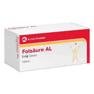 Folsäure Al 5 Mg Tabletten 100 stk von ALIUD Pharma GmbH PZN 17844742