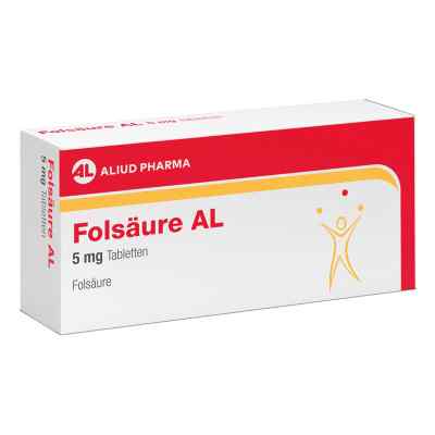 Folsäure Al 5 Mg Tabletten 50 stk von ALIUD Pharma GmbH PZN 17844736