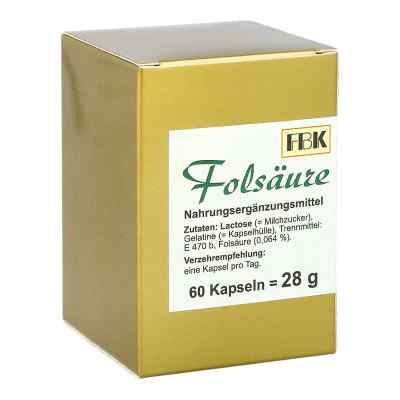 Folsäure Kapseln