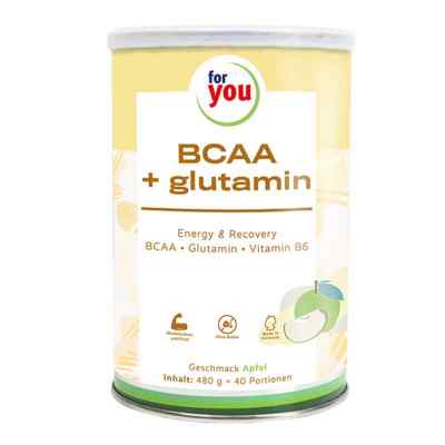 For You BCAA + Glutamin Energy & Recovery Apfel