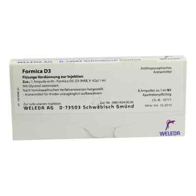 Formica D3  Ampullen 8X1 ml von WELEDA AG PZN 01622459