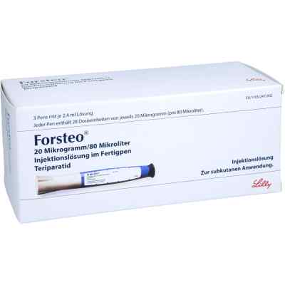 Forsteo 20 [my]g/80 [my]l iniecto -lsg.i.e.vorgef.inje 3 stk