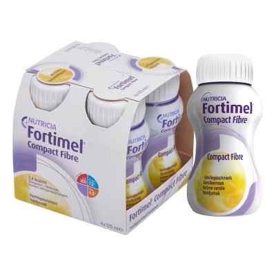 Fortimel Compact Fibre Vanille 4X125 ml von Nutricia GmbH PZN 06950955