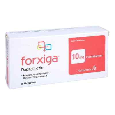 Forxiga 10 Mg Filmtabletten 98 stk von kohlpharma GmbH PZN 10167391