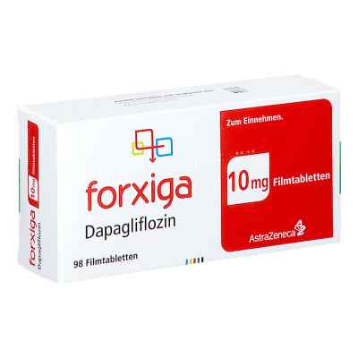 Forxiga 10 Mg Filmtabletten 98 stk von EurimPharm Arzneimittel GmbH PZN 18090400