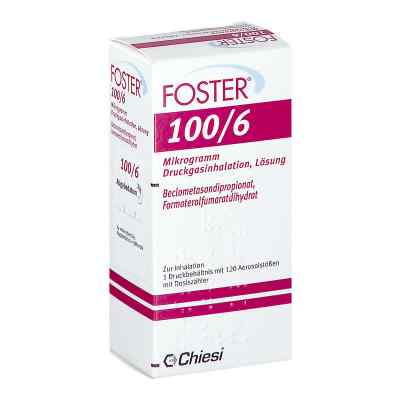 Foster 100/6 Mikrogramm 1 stk von Chiesi GmbH PZN 00568172