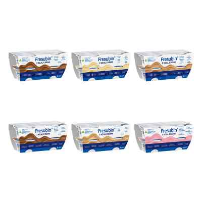 Fresubin 2 kcal Creme Mischkarton | Pudding & Aufbaunahrung
