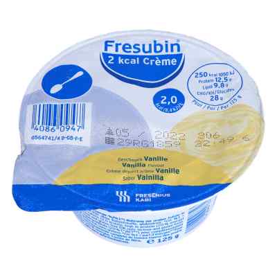 Fresubin 2 Kcal Creme Vanille Im Becher 4X125 g von B2B Medical GmbH PZN 17532103