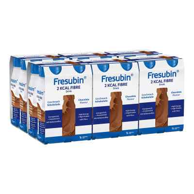 Fresubin 2 kcal fibre Drink Schokolade Trinkflasche 24x200 ml von Fresenius Kabi Deutschland GmbH PZN 08100384