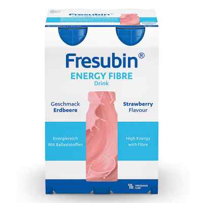 Fresubin Energy Fibre Trinknahrung Erdbeere | Aufbaukost