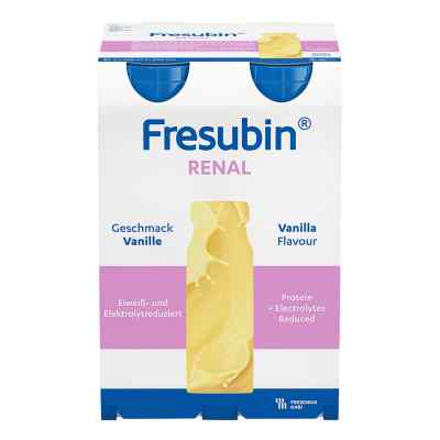 Fresubin renal Vanille Easy Drink 4X200 ml von Fresenius Kabi Deutschland GmbH PZN 04585658