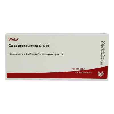Galea Aponeurotica Gl D30 Ampullen 10X1 ml von WALA Heilmittel GmbH PZN 00489515