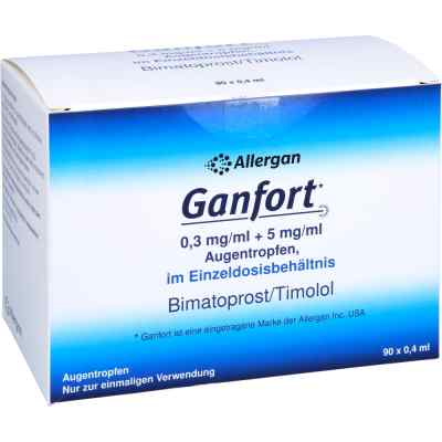 GANFORT 0,3mg/ml + 5mg/ml Augentropfen 90X0.4 ml von kohlpharma GmbH PZN 10738422