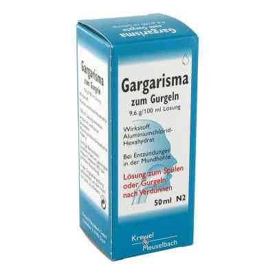 Gargarisma zum Gurgeln 50 ml von HERMES Arzneimittel GmbH PZN 08625053
