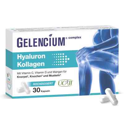 GELENCIUM® Hyaluron Kollagen hochdosiert mit Vitamin C Kapseln