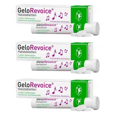 GeloRevoice Halstabletten Holunderblüte-Mentholfrei Lutschtablet