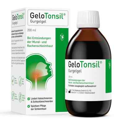 GeloTonsil Gurgelgel lindert Halsschmerzen & Schluckbeschwerden 200 ml von G. Pohl-Boskamp GmbH & Co. KG PZN 16956574