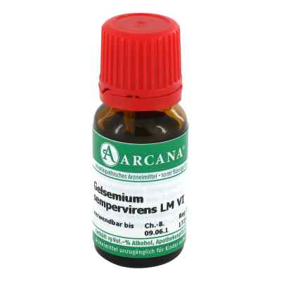 Gelsemium Sempervirens Arcana Lm 6 Dilution 10 ml von ARCANA Dr. Sewerin GmbH & Co.KG PZN 02602074