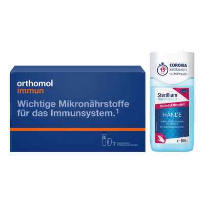 Gemeinsam stark mit Orthomol und Sterillium 2 Pck von Orthomol pharmazeutische Vertrie PZN 08101141