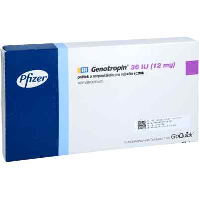 Genotropin 12 mg/ml Goquick Fertigpen 5 stk von Orifarm GmbH PZN 09447139
