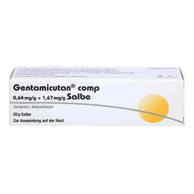 Gentamicutan Comp 0,64 Mg/g + 1,67 Mg/g Salbe 20 g von DERMAPHARM AG PZN 17445367