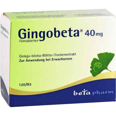 Gingobeta 40 mg Filmtabletten