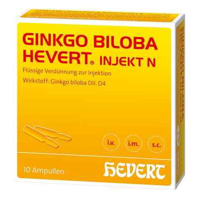 Ginkgo Biloba Hevert injekt N Ampullen
