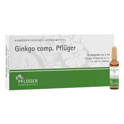Ginkgo Comp.pflüger Ampullen 10 stk von Homöopathisches Laboratorium Ale PZN 03064472