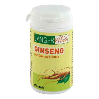 Ginseng 200 mg Lecithin Kapseln