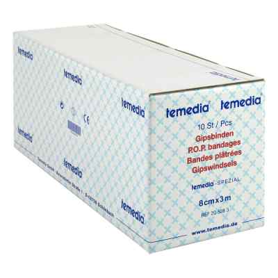 Gipsbinde Temedia Spezial 8 Cmx3 M 10 stk von Holthaus Medical GmbH & Co. KG PZN 04402764