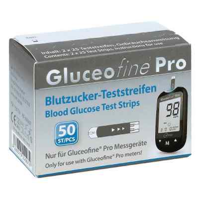 Gluceofine Pro Blutzucker-teststreifen 50 stk von METRADO GmbH PZN 11537128