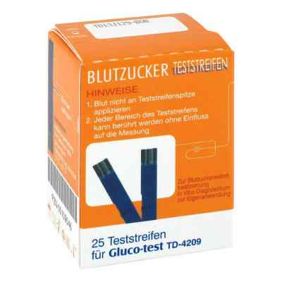Gluco Test Blutzuckerteststreifen 25 stk von Aristo Pharma GmbH PZN 05109546