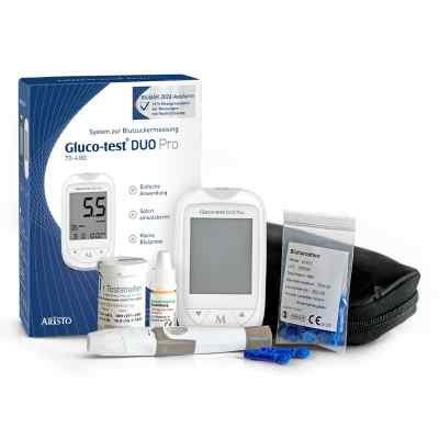 Gluco Test Duo Pro Set Blutzuckermessgerät Mmol/l