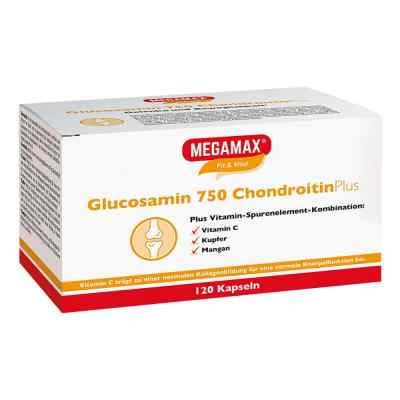 Glucosamin 750 Chondroitin Plus Megamax Kapseln 120 stk von Megamax B.V. PZN 03079835