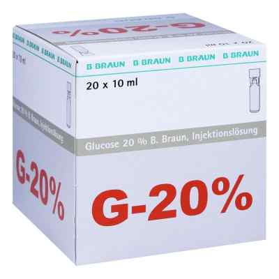 Glucose 20% Braun Mini Plasco connect iniecto -lsg. 20X10 ml von B. Braun Melsungen AG PZN 03158931