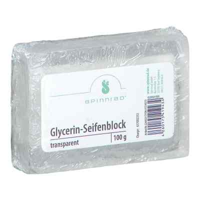 Glycerinseifenblock transparent 100 g von Spinnrad GmbH PZN 01338273