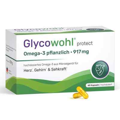 Glycowohl Omega-3 Kapseln 917 mg vegan + DHA + EPA + DPA