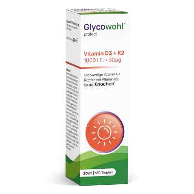 Glycowohl Vitamin D3 1000 I.E. + K2 30 µg Tropfen
