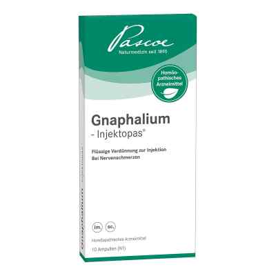 Gnaphalium Injektopas Ampullen 10 stk von Pascoe pharmazeutische Präparate PZN 11186031