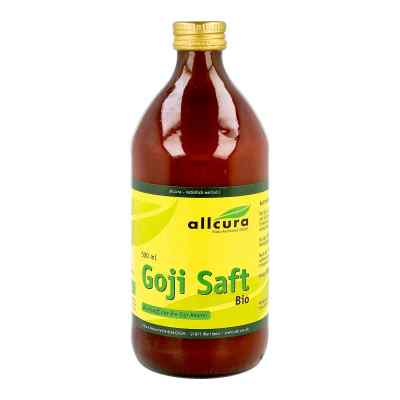 Goji Saft Bio 500 ml von allcura Naturheilmittel GmbH PZN 00321483