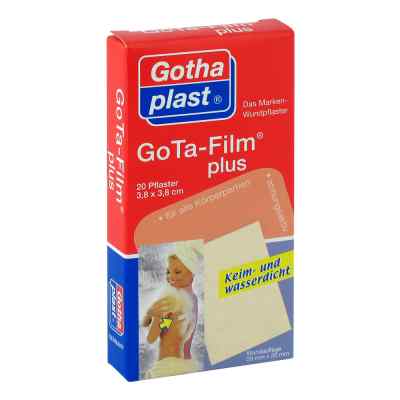Gota Film plus 3,8x3,8cm Pflaster 20 stk von Gothaplast GmbH PZN 06571927