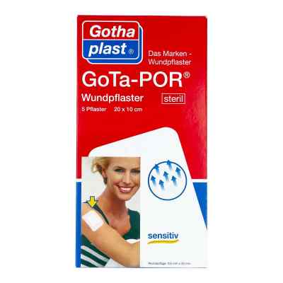 Gota-por Wundpflaster steril 100x200 mm