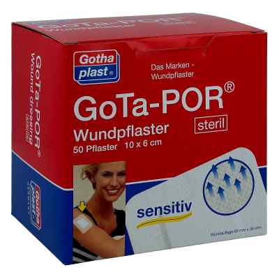Gota-por Wundpflaster steril 60x100 mm
