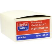Gotha Silk Heftpfl.seide 1,25cmx10m 24 stk von Gothaplast GmbH PZN 07105340