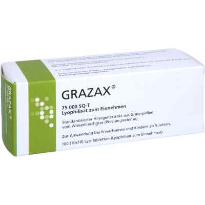 Grazax 75.000 Sq-t Lyo-tabletten 100 stk von Orifarm GmbH PZN 10918911